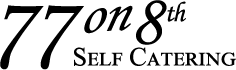 77 On 8th Self Catering Logo